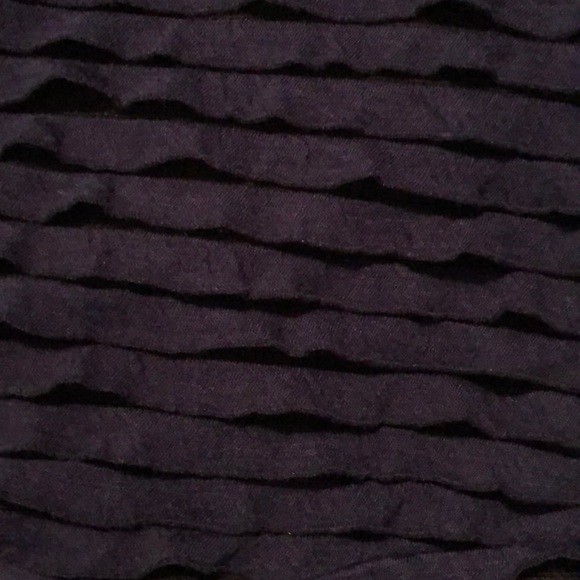 Navy blue clinging dress - Picture 3 of 4